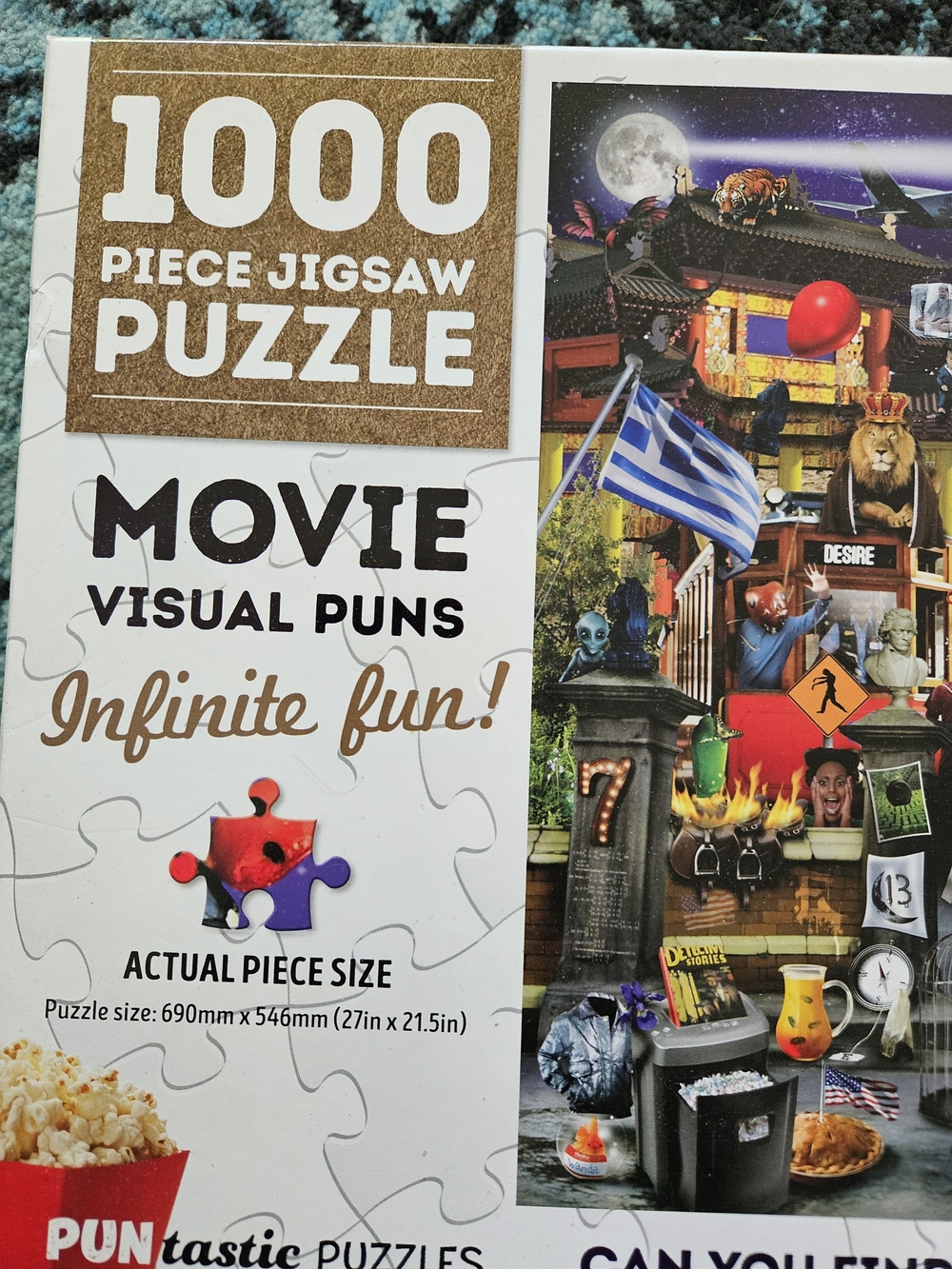 Movie Puns Puzzle! - Picture 3 of 5